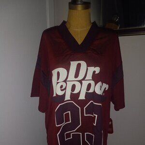Women’s Dr Pepper Jersey in Size 1X NWT